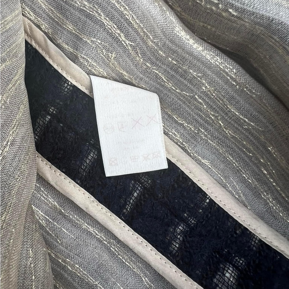 Louis Vuitton Blue & Beige preowned Skirt Suit - size 34 & 36 (us 2to4) - Picture 8 of 15